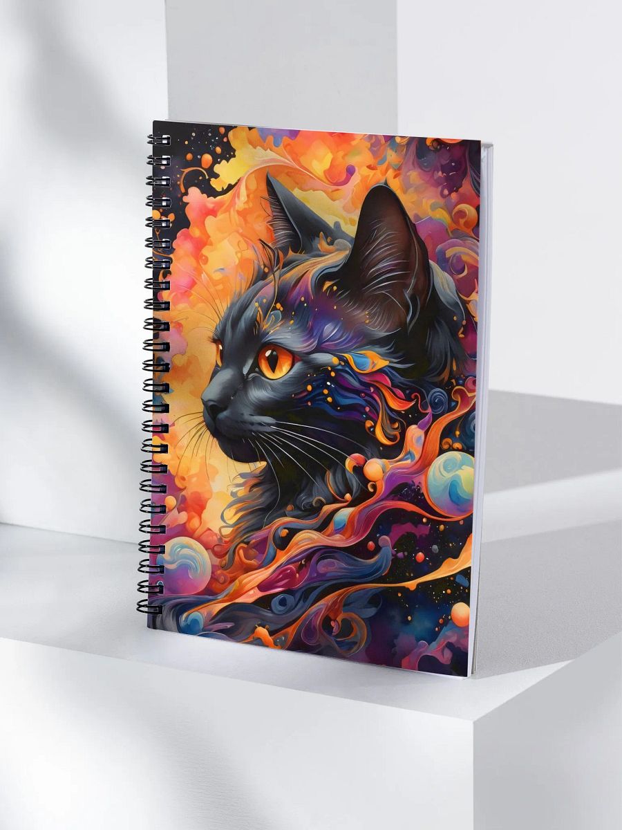 Cosmic Cat Dreams Spiral Notebook product image (4)
