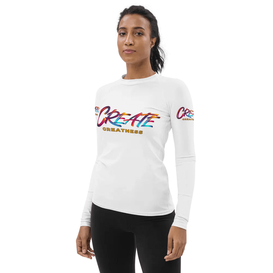 Create Greatness Vibrant Rash Guard product image (3)