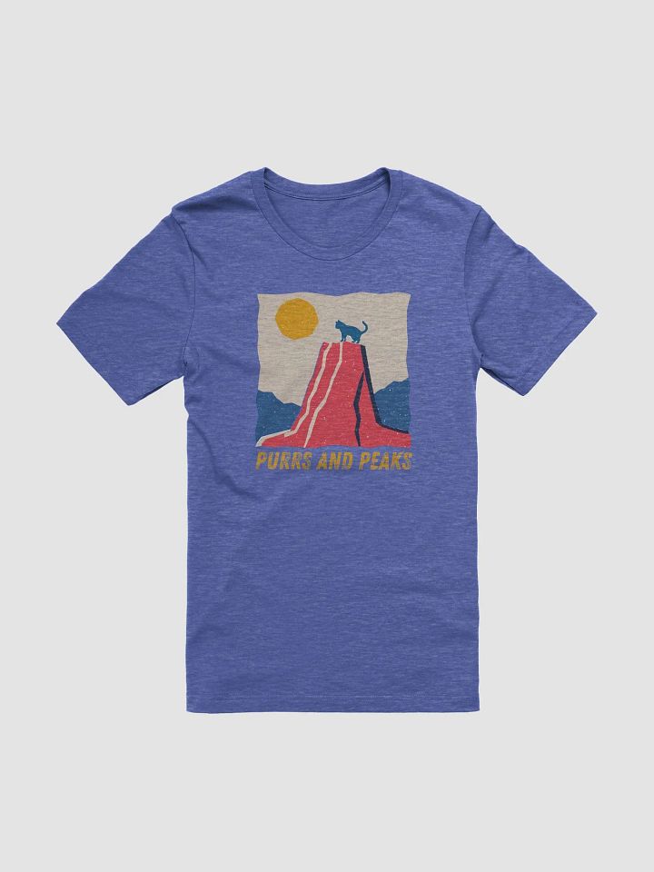 Purrs and Peaks - Climbing T-shirt product image (1)