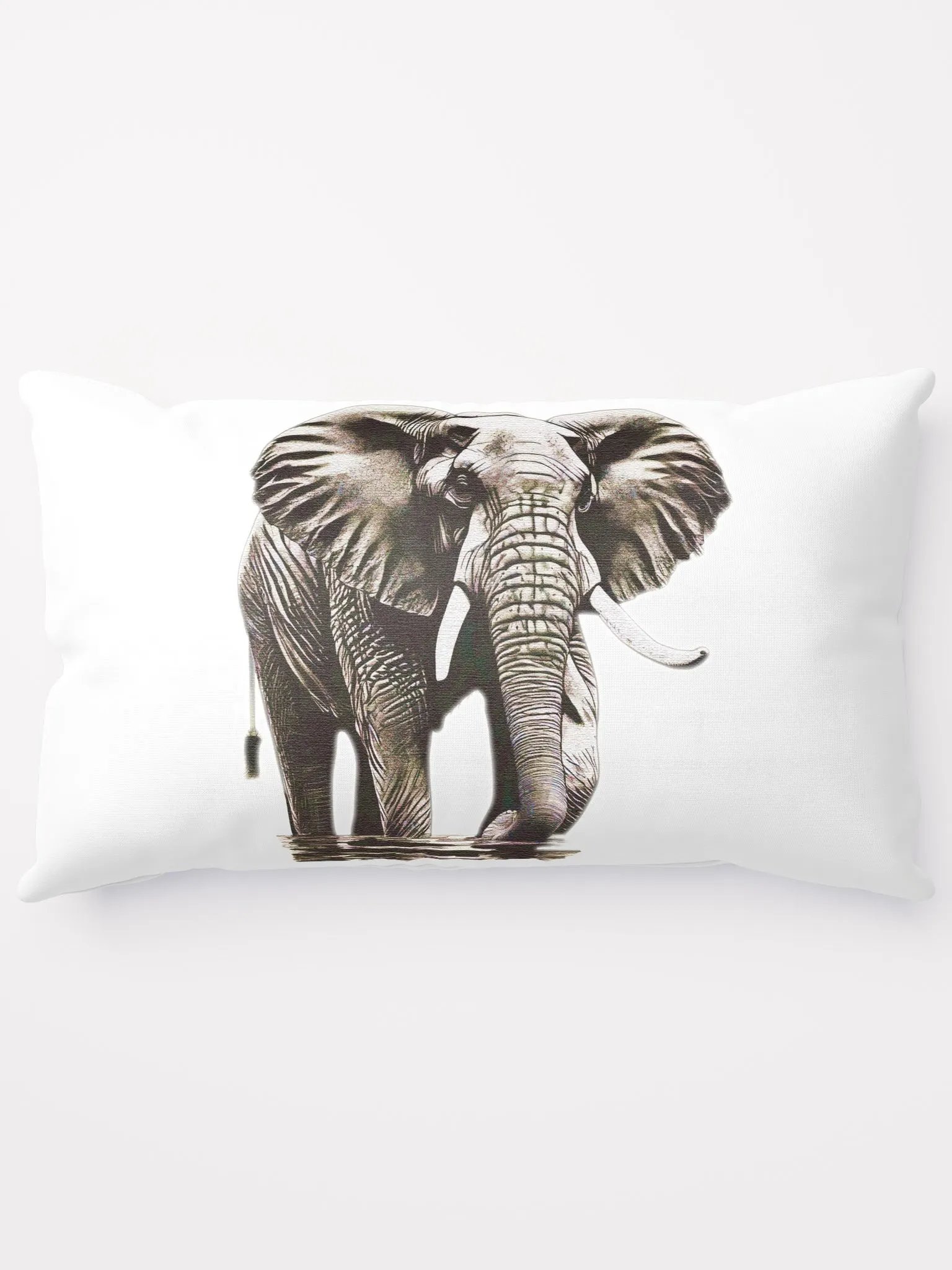 Elephant in water art product image (13)