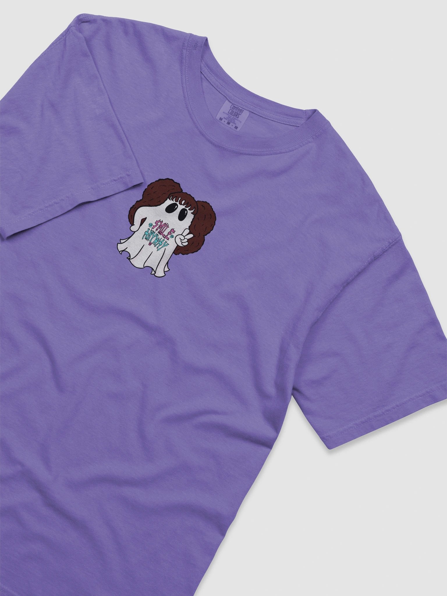 Spooky Nightingale Short Sleeved T-Shirt product image (41)