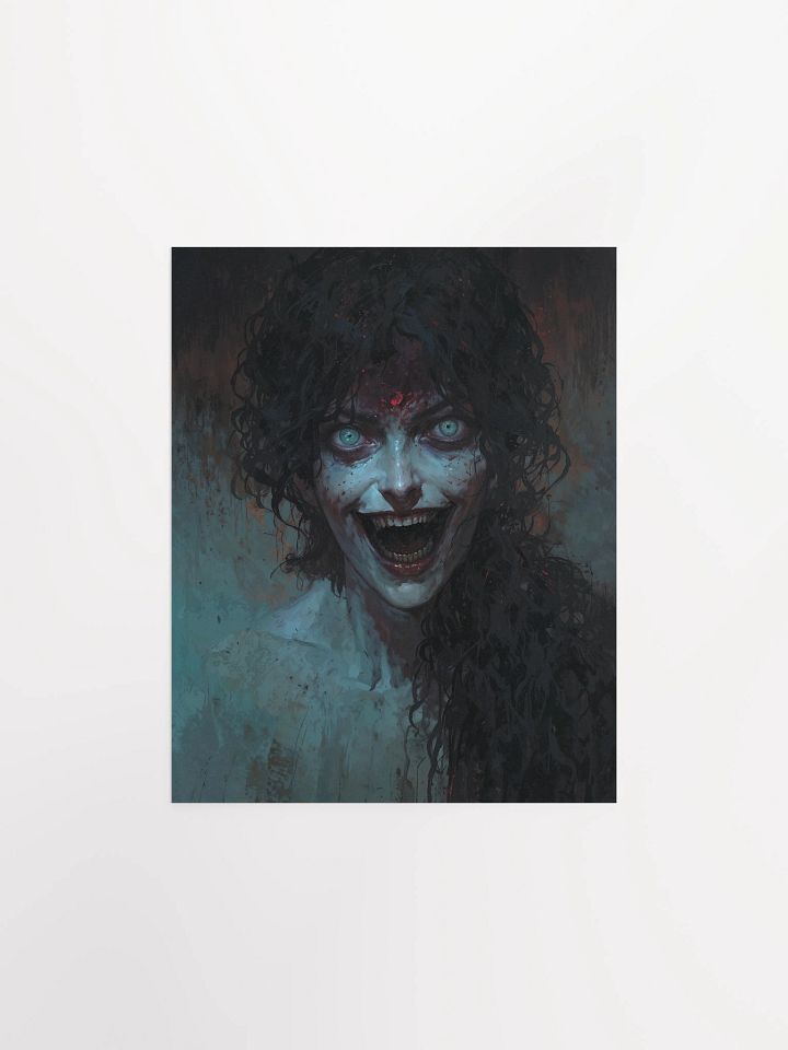 Screaming Azure Matte Poster product image (6)