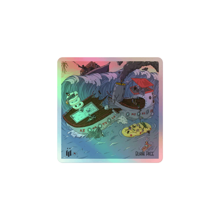 Blank Page Holographic Variant product image (1)