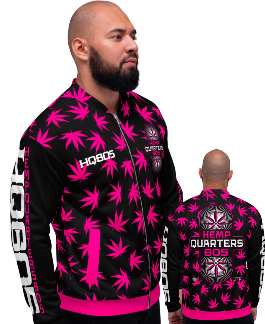 HempQuartes Pink Zip Up Jacket product image (1)