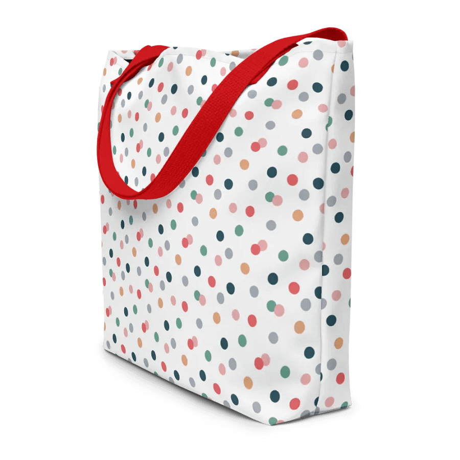 Christmas Polka Dot Tote product image (6)