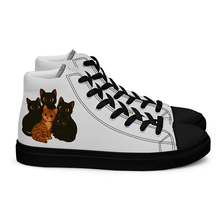 Kitty Cat Men's High Top Shoes product image (2)