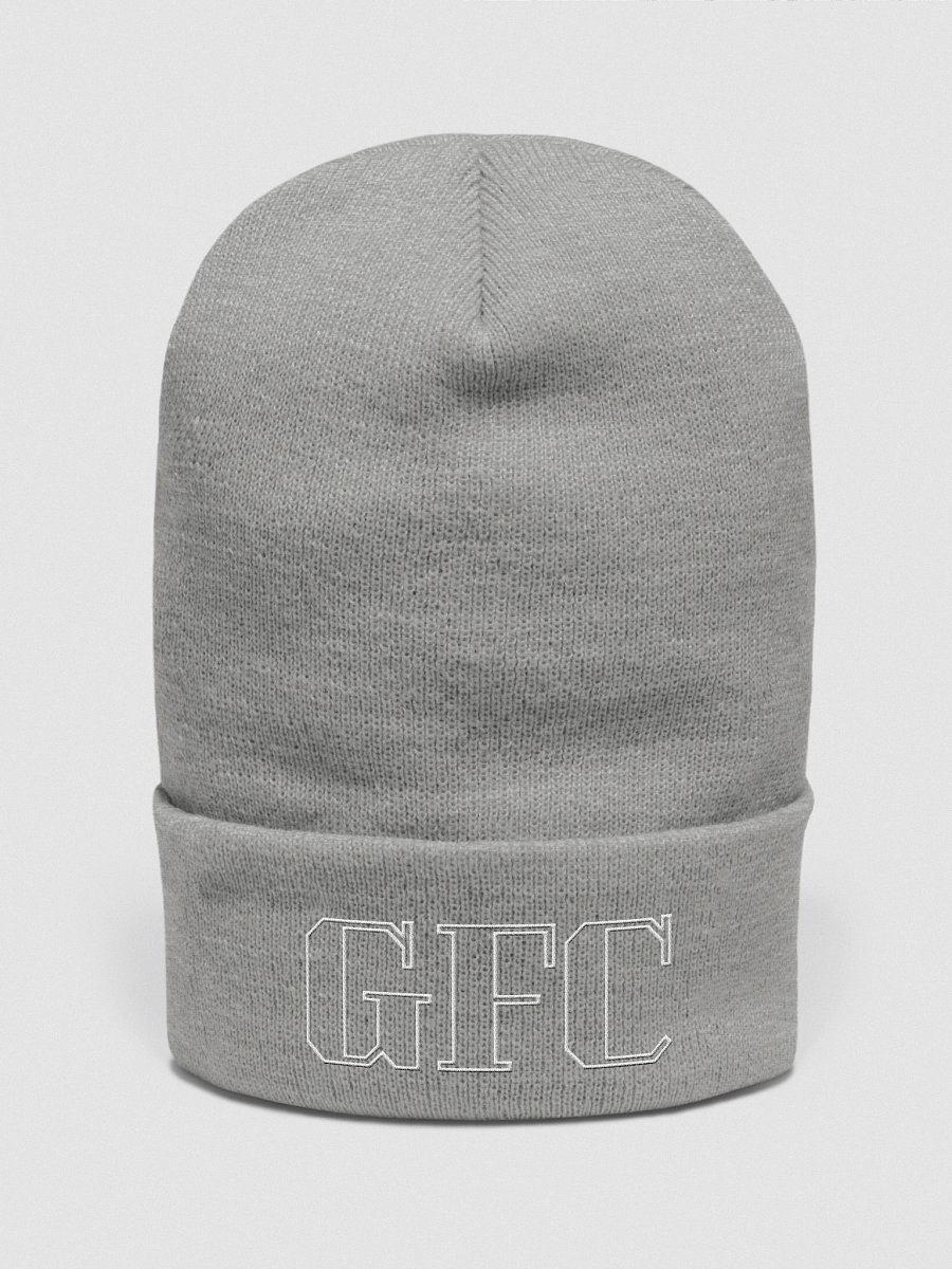 GFC White Outline Beanie product image (36)