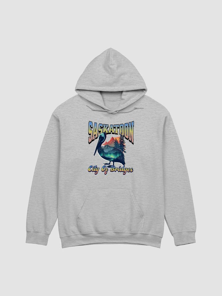 Saskatoon City Of Bridges Pelican Nature Fusion Hoodie product image (21)