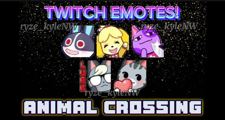 Twitch Emotes ANIMAL CROSSING product image (1)