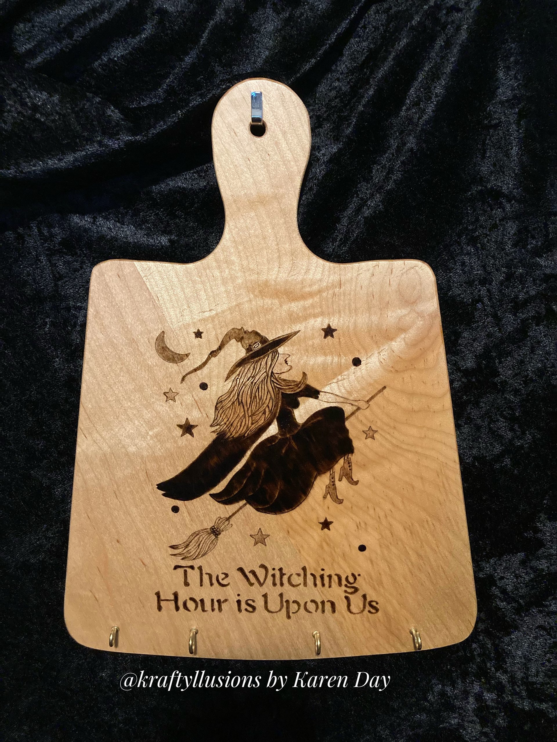 The Witching Hour Apron Holder and 1/2 Apron Set product image (1)