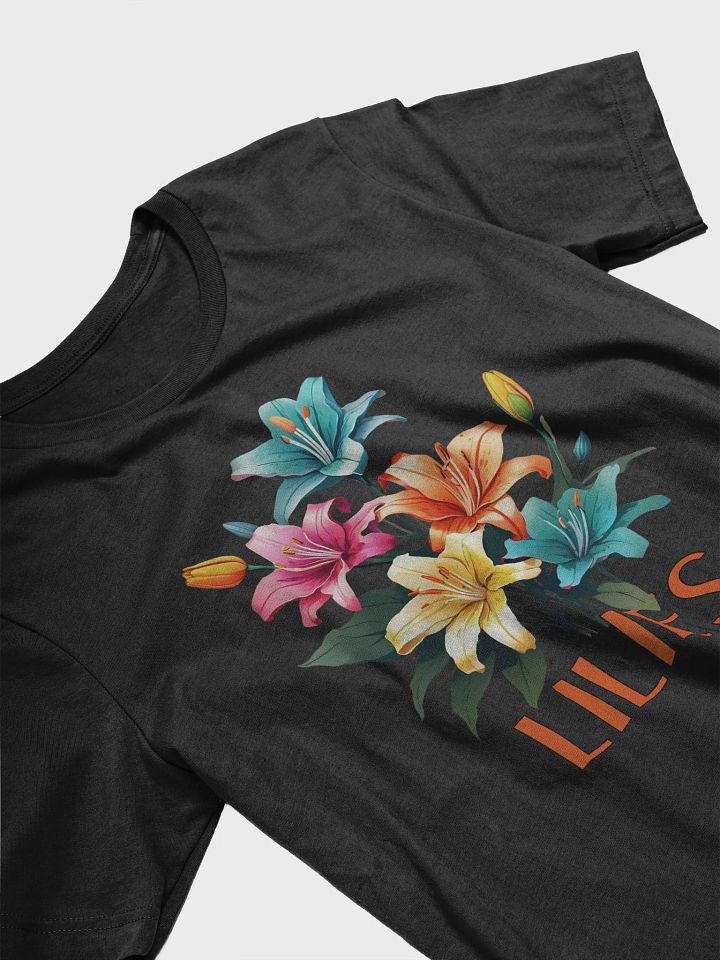 Floral Graphic T Shirt | Lilies product image (2)
