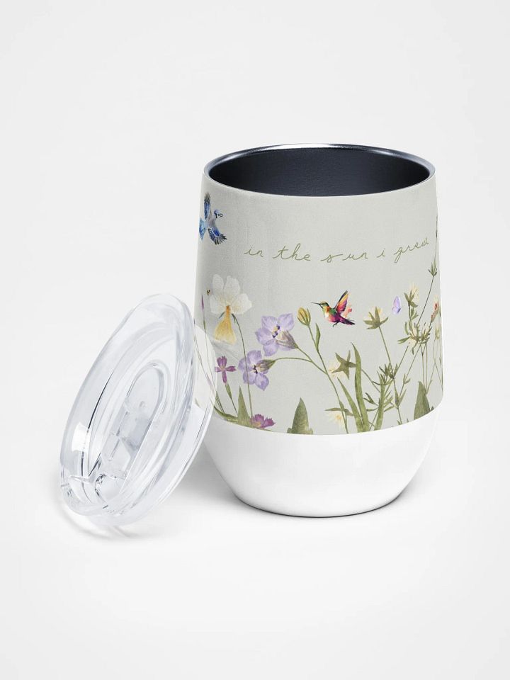'in the sun i grow' Wine Tumblr product image (2)