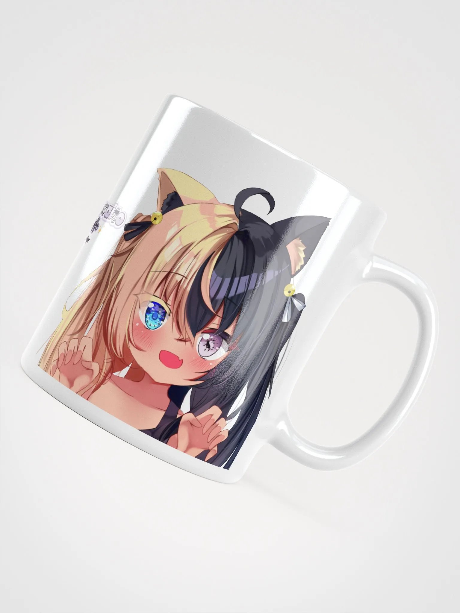 All White Mug - Byakko Rawr Edition product image (10)