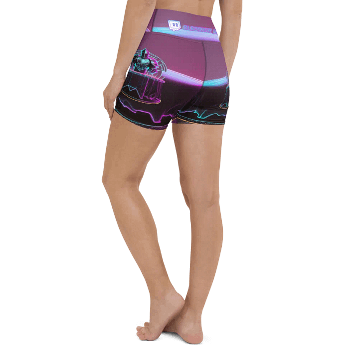 Blackknight513 All-Over Print Yoga Shorts product image (1)