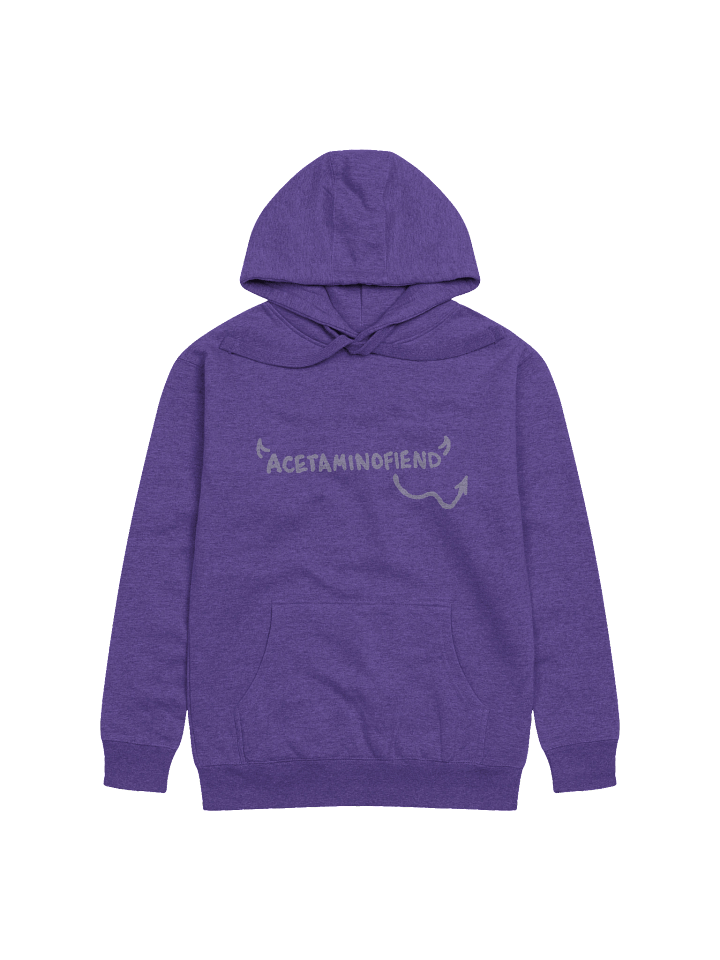 ACETAMINOFIEND handwritten (lavender) hoodie product image (1)