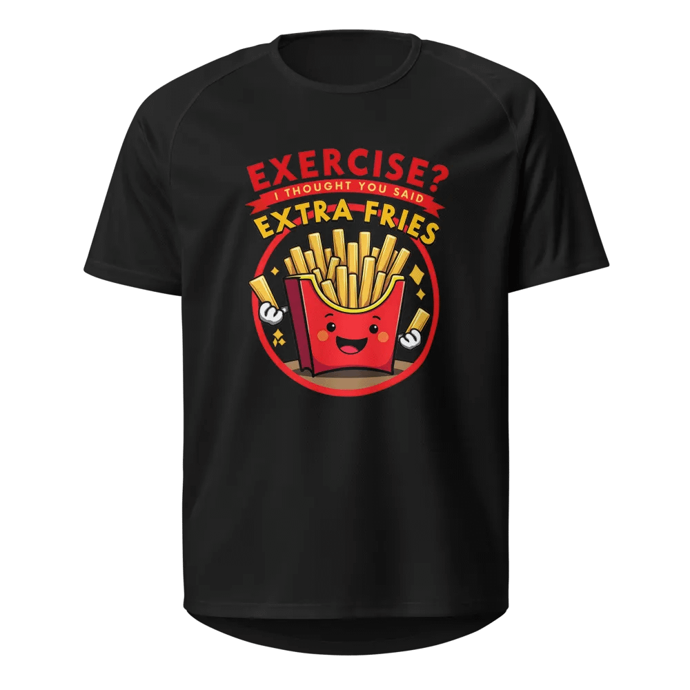 Extra Fries Unisex Sports Jersey product image (1)