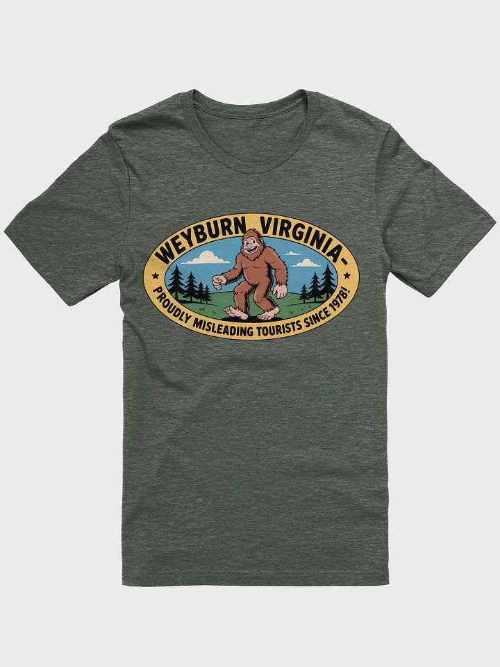 Weyburn Virginia Bigfoot Adventure T-Shirt product image (49)