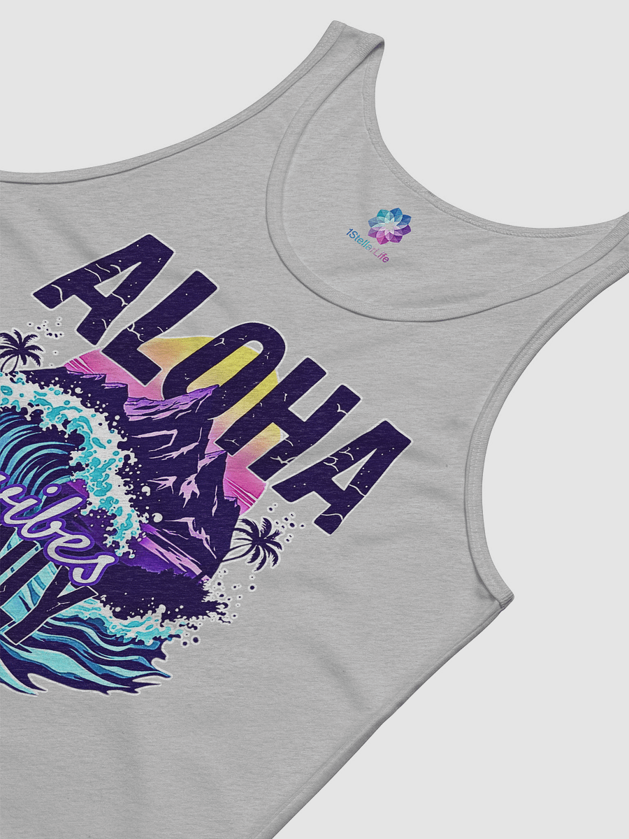 Aloha Vibes Only Jersey Tank product image (35)