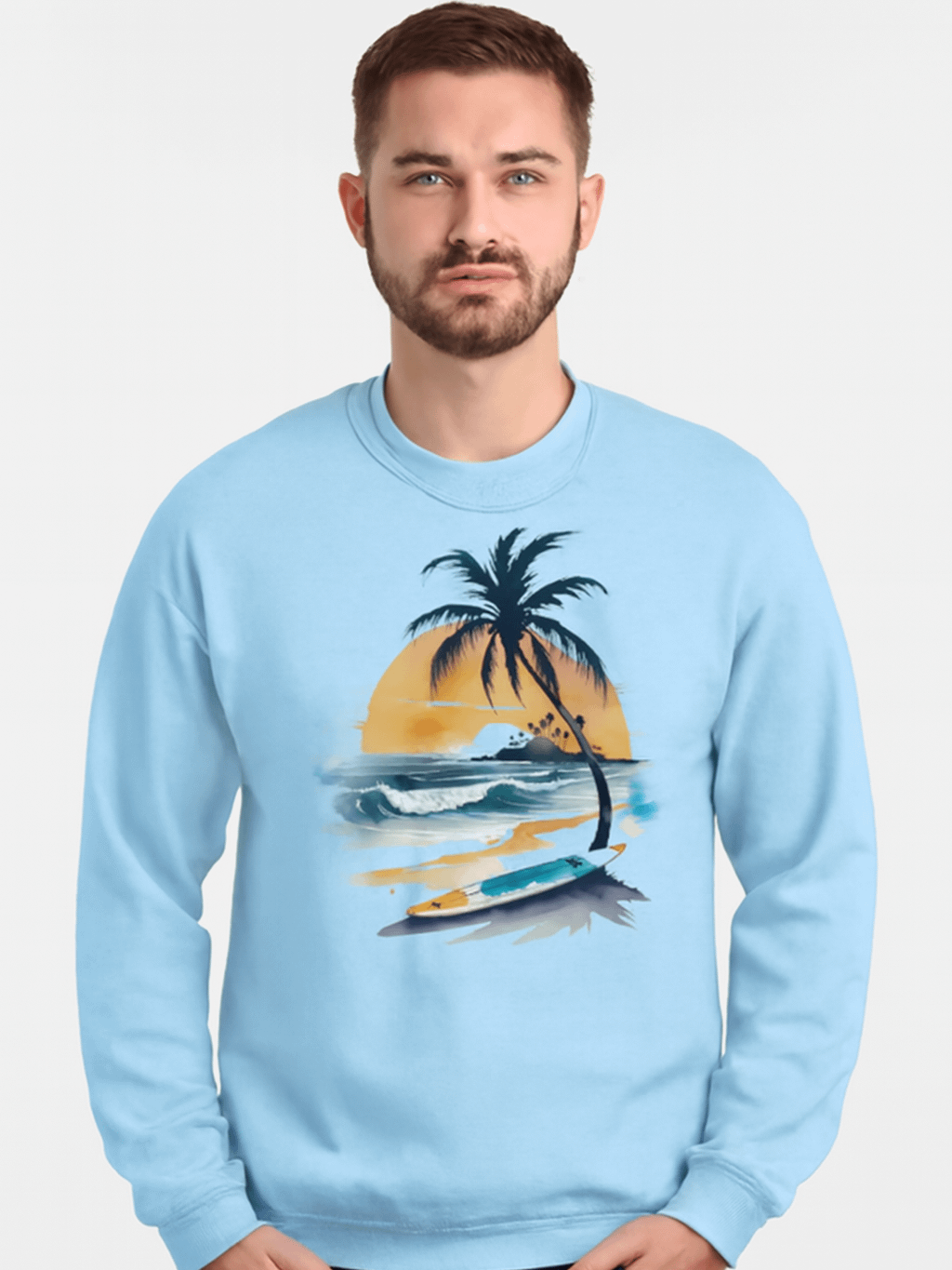 Tropical Sunset Serenity Sweatshirt product image (1)