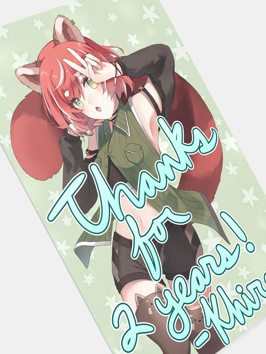 Khiren - 2 Year Anniversary Poster (Signed) product image (4)