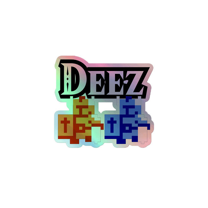 DEEZ Darknuts Holographic Sticker Sheet product image (1)