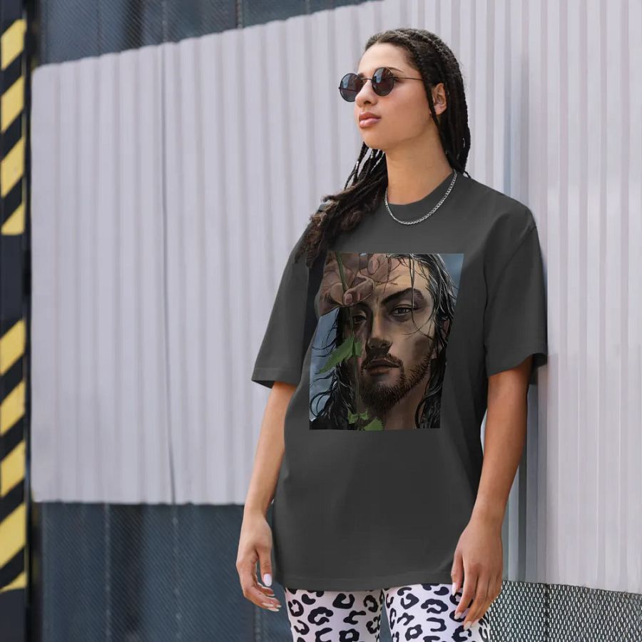 Vagabond Musashi Warrior’s Solitude | Oversized Faded T-Shirt product image (8)