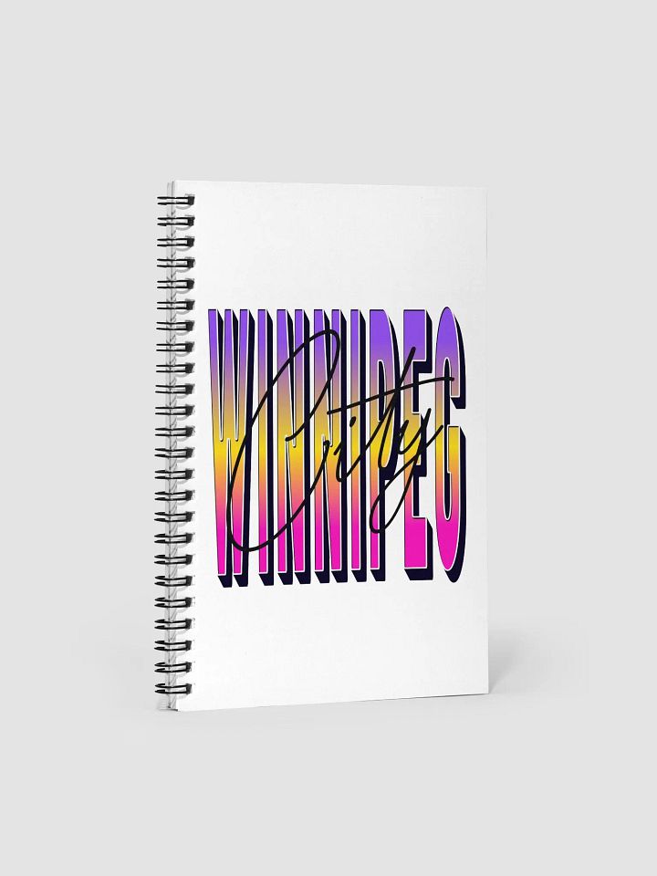 Winnipeg City Vibes Spiral Notebook product image (2)