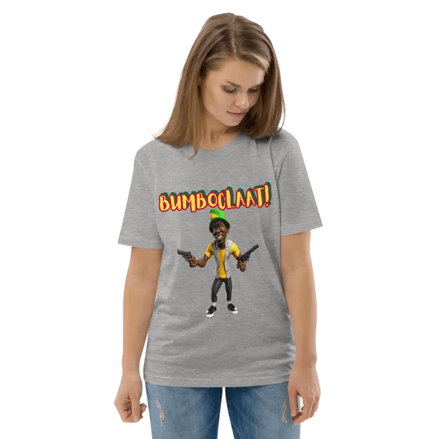 Glowing Bumboclaat Fantasy Logo T-Shirt product image (63)