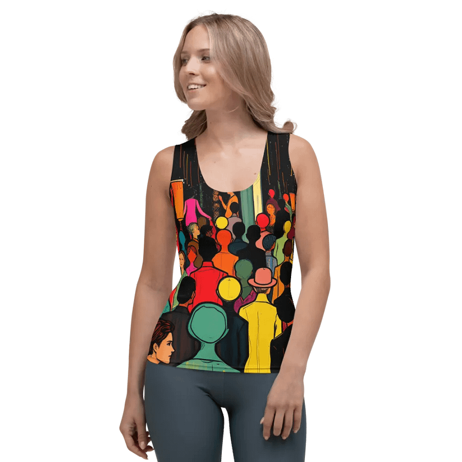 Surreal Gathering All-Over Print Tank Top product image (1)