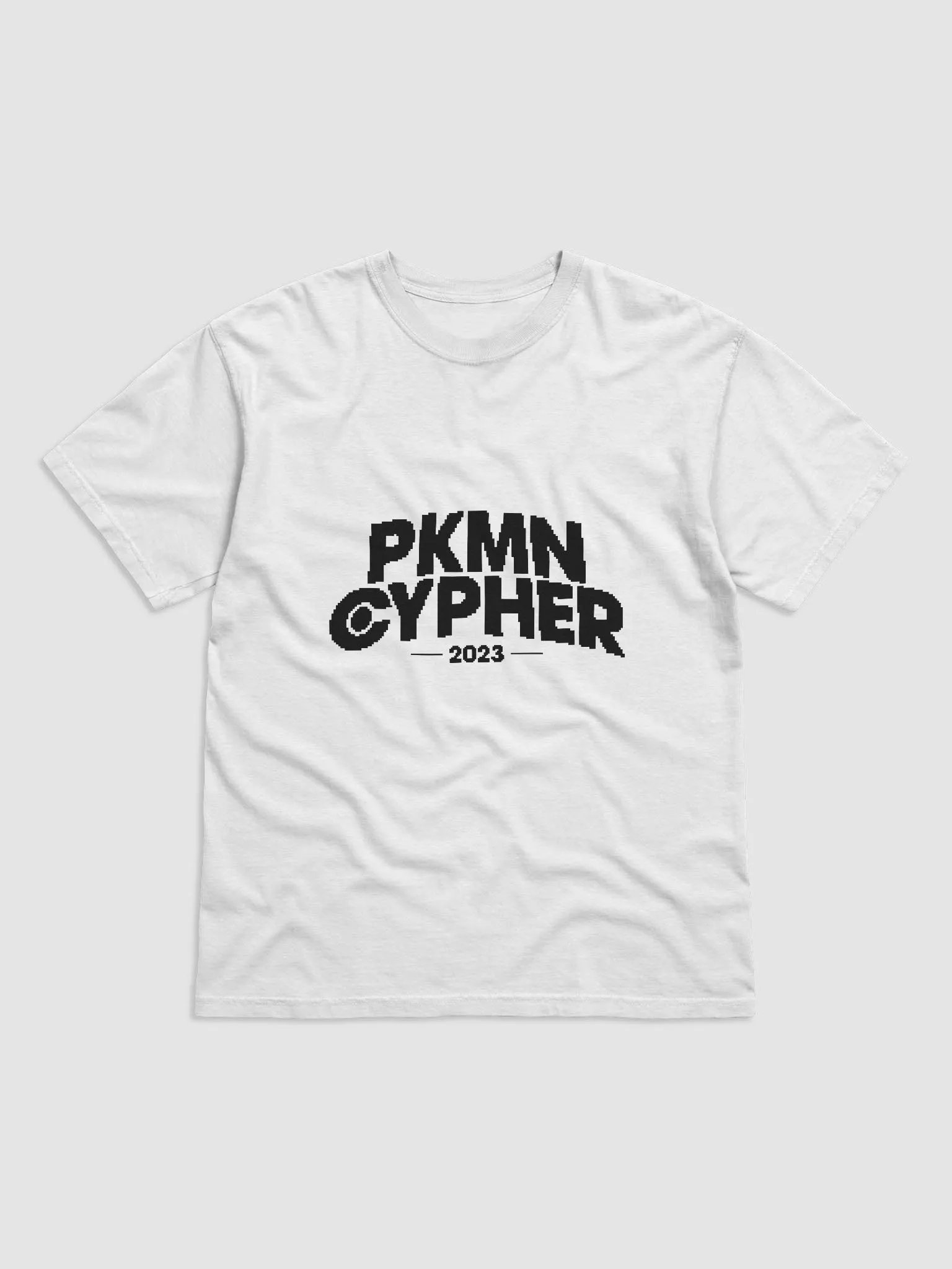 Cypher Logo T-Shirt (Black Print) product image (1)