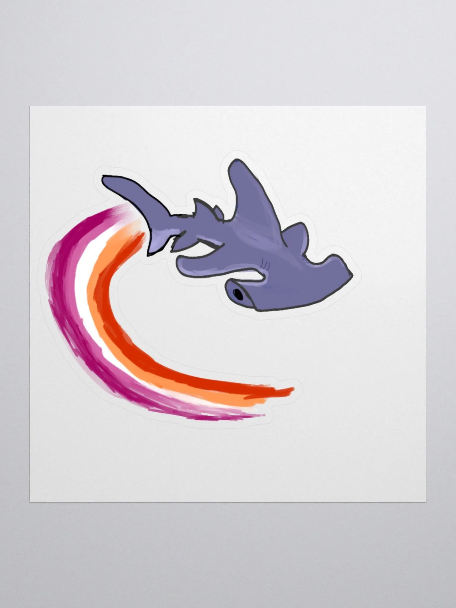 Lesbian Pride Hammerhead product image (1)