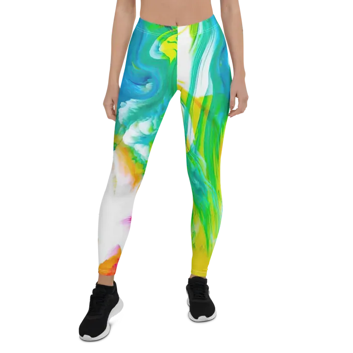 Swirling Spectrum All-Over Leggings product image (1)