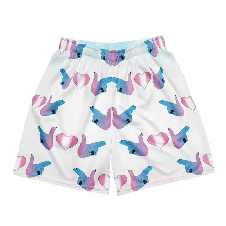 Finger Guns (trans flag) Mesh Shorts product image (2)