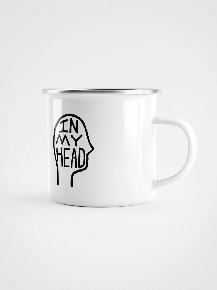 In My Head Enamel Mug product image (1)