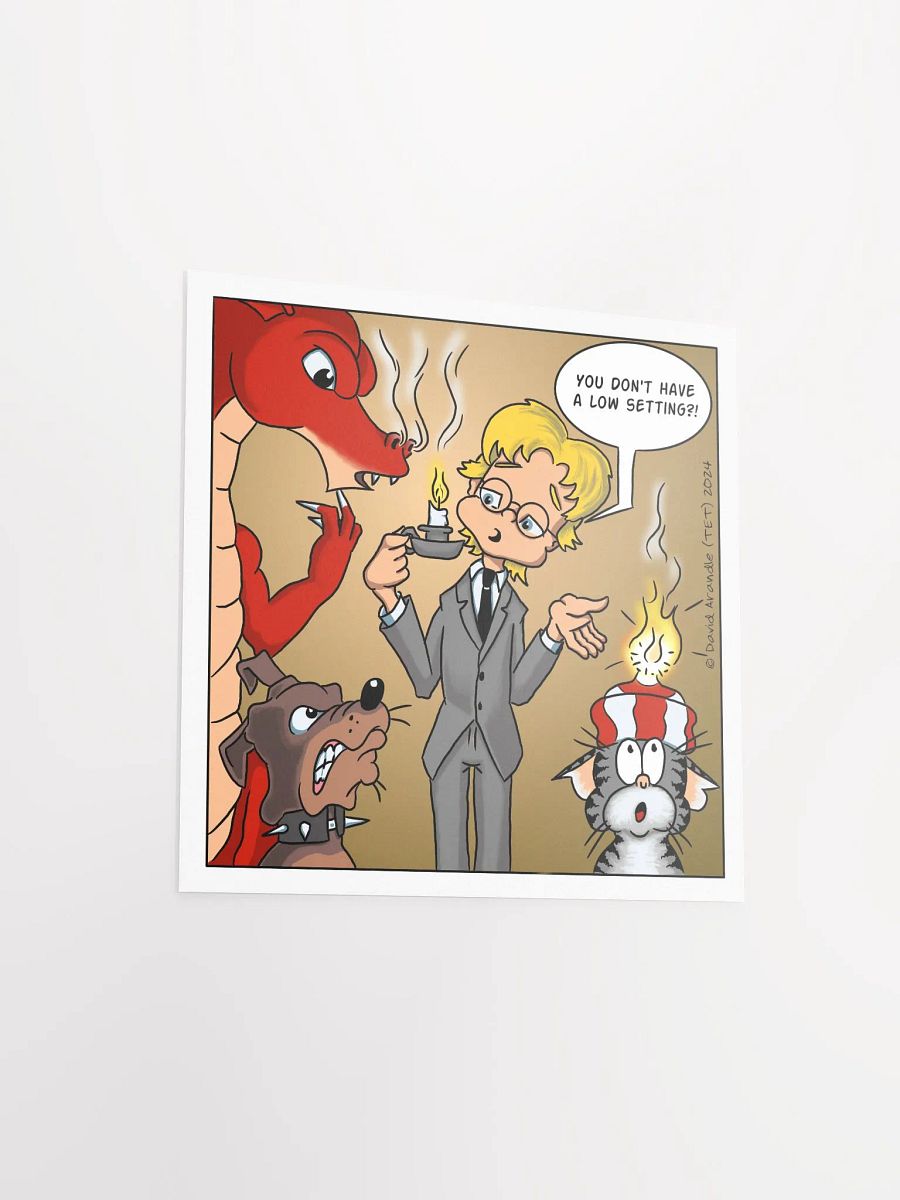 Low Setting, Light a Candle for TET - Resident Dragon Poster product image (7)