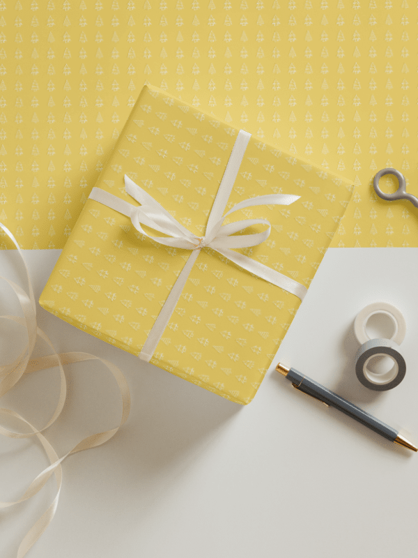 Plush Pink Blue & Yellow Gift Wrap (Set of 3) product image (5)