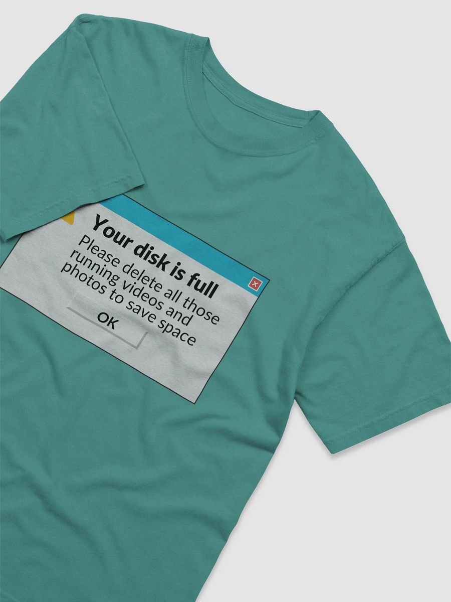 Space Saver Warning T-Shirt product image (24)