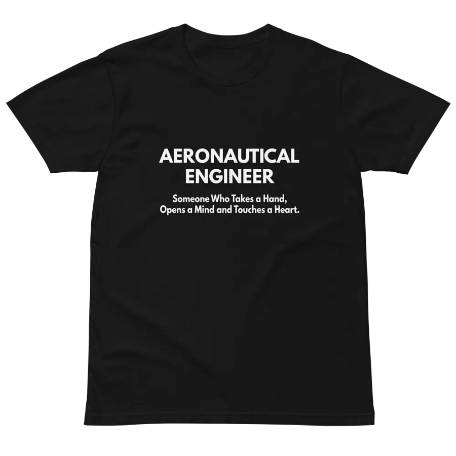 Aeronautical engineer Unisex Premium T-Shirt product image (2)