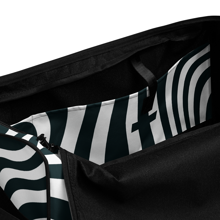 Illusion Wave Duffle Bag Black product image (7)