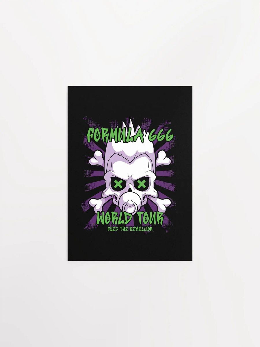 Formula 666 Punk Rock Poster – Feed the Rebellion product image (4)