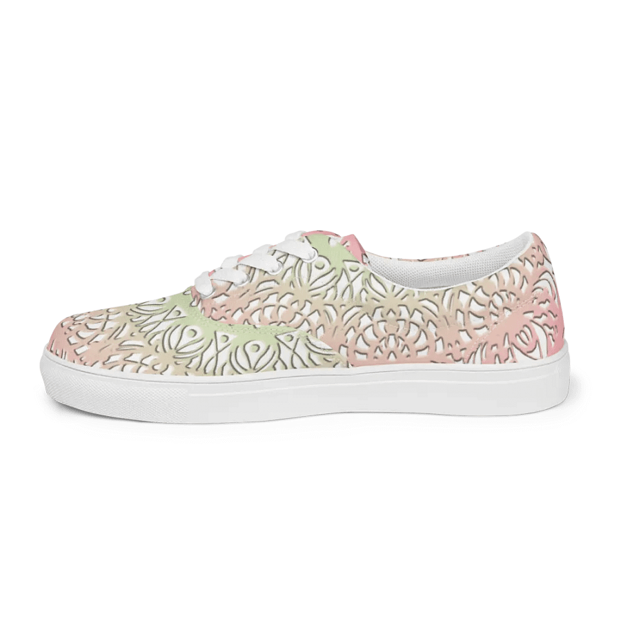 Mandala Magic Lace-Up Canvas Shoes product image (6)