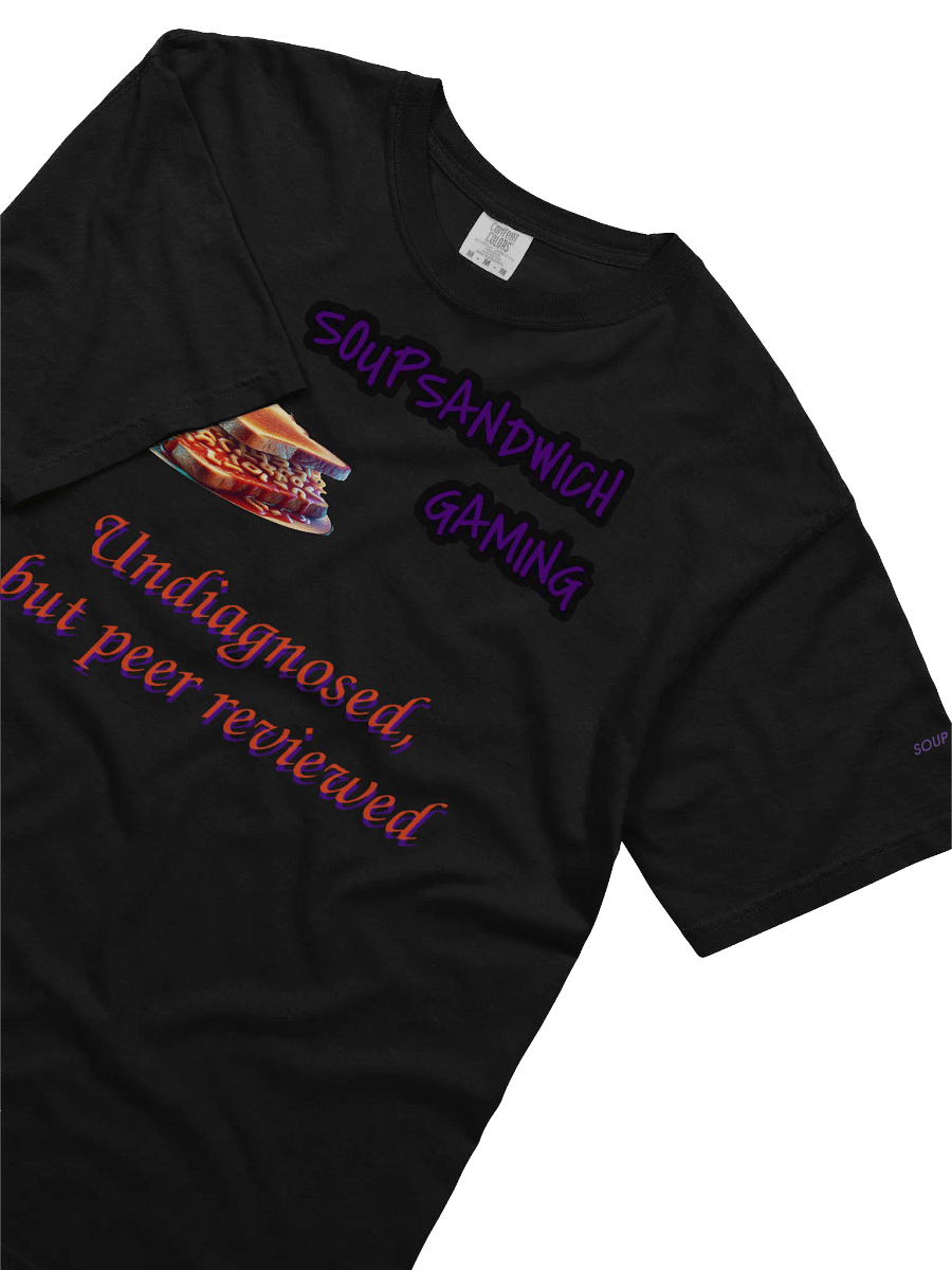 Undiagnosed SoupSandwich Gaming Tee product image (1)