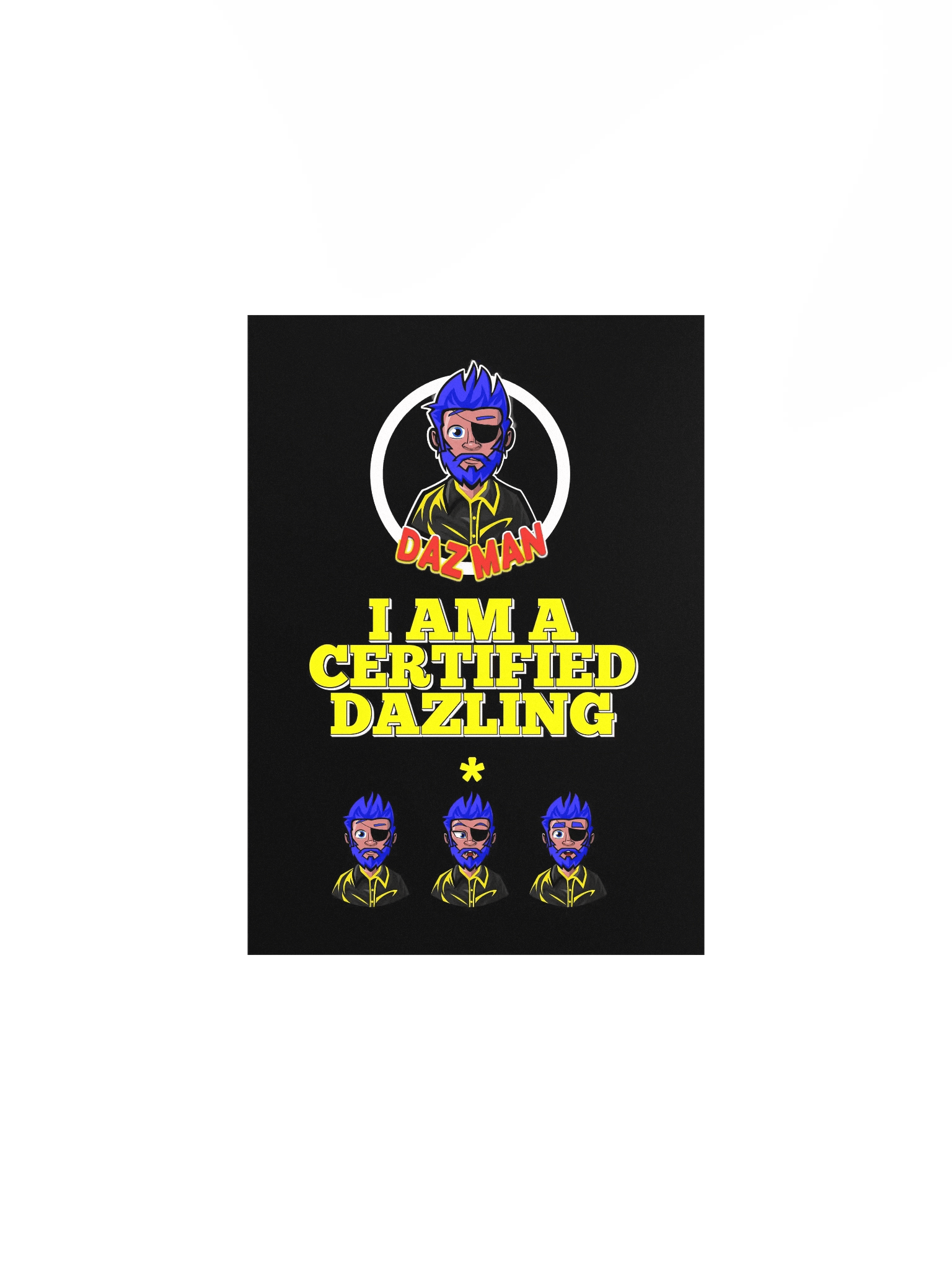 Certified Dazling Poster Print product image (3)