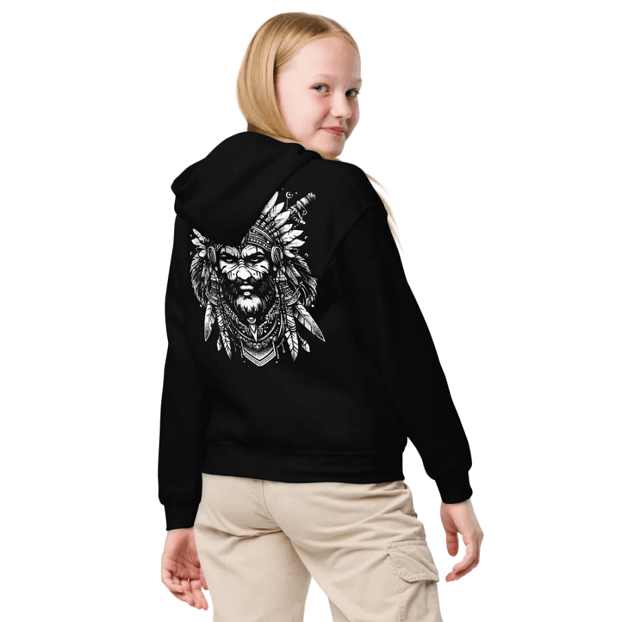 Warrior Front/Back Kids Hoodie product image (11)
