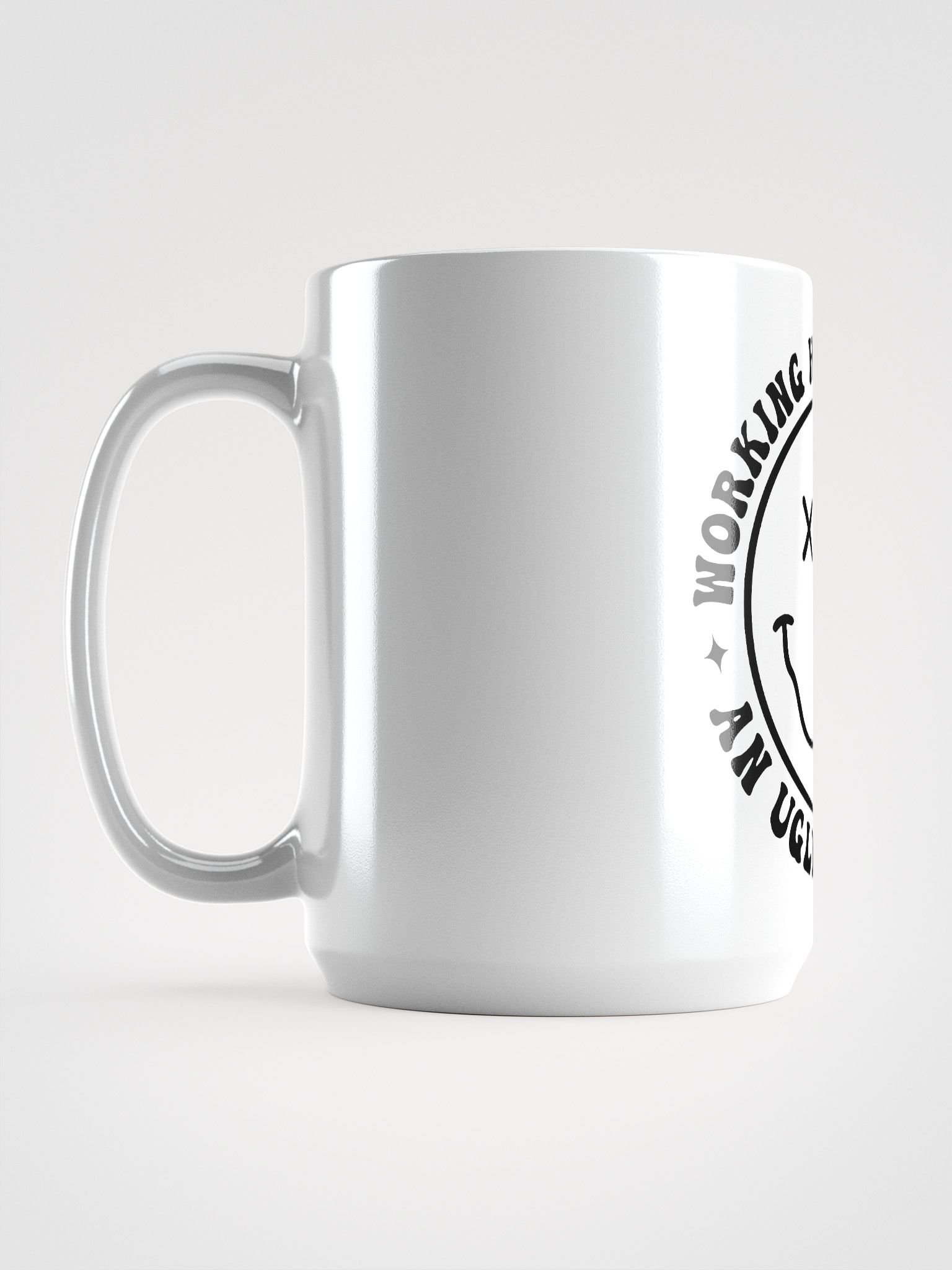 Working Harder Than an ugly Stripper Mug product image (4)