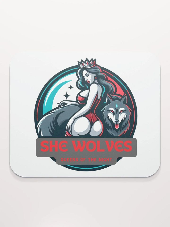She Wolves Queen Mouse Pad product image (2)