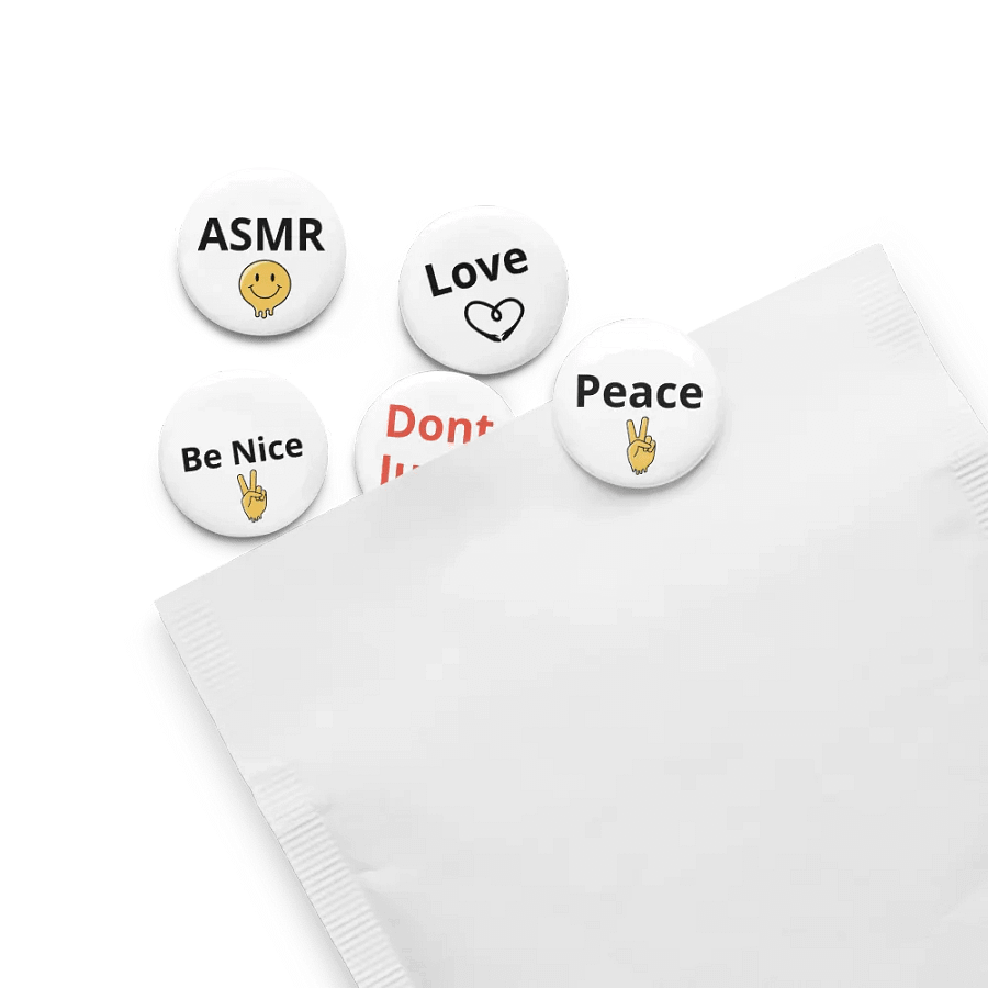 Melting Smile Pin Button Set product image (13)