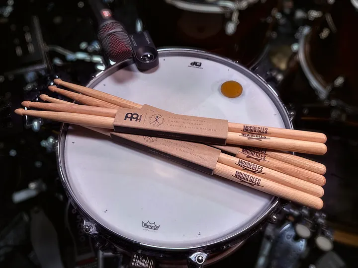 Official Mrgregles Meinl Drum Sticks product image (1)