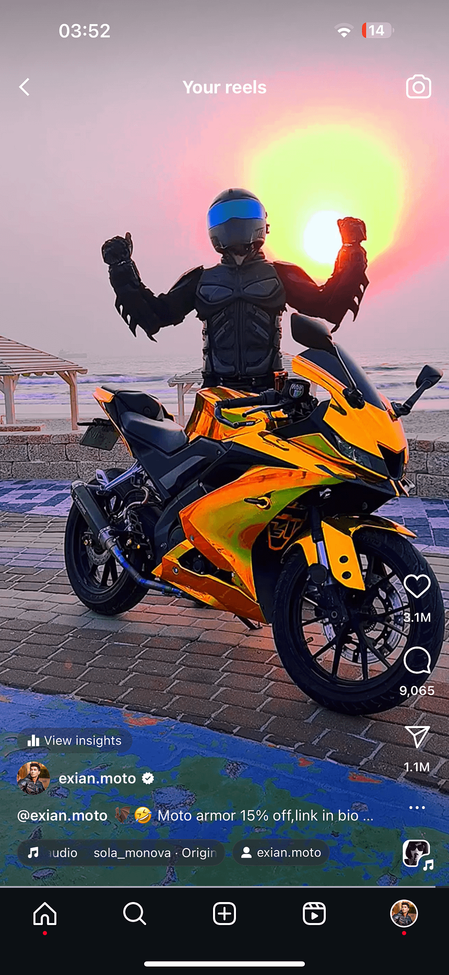 Personal video hello, B-day greeting from Batman Biker! product image (4)