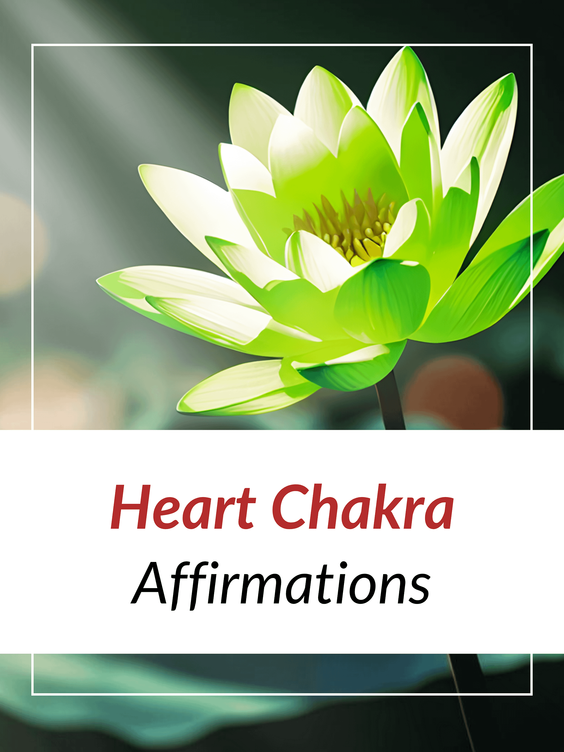Heart Chakra Affirmations for Love & Inner Peace | 639 Hz Frequency product image (1)